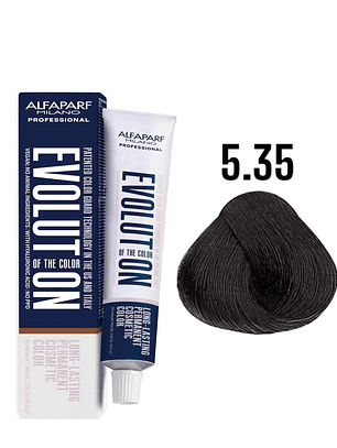 Alfaparf Evolution 5.35 Castaño Claro Dorado Caoba Tropicali 60ml