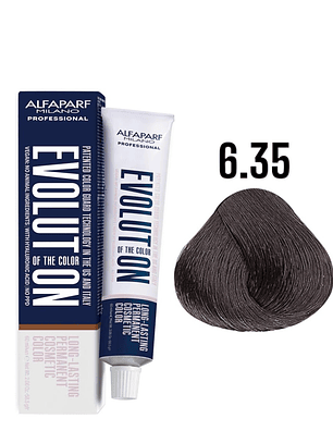 Alfaparf Evolution 6.35 Castaño Oscuro Dorado Caoba Tropicali 60ml