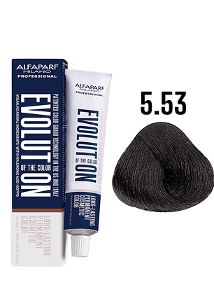 Alfaparf Evolution 5.53 Castaño Claro Caoba Dorado 60ml