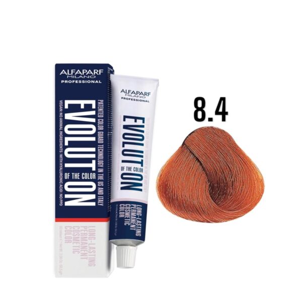 Alfaparf Evolution 8.4 Rubio Claro Cobre Copper 60ml 1