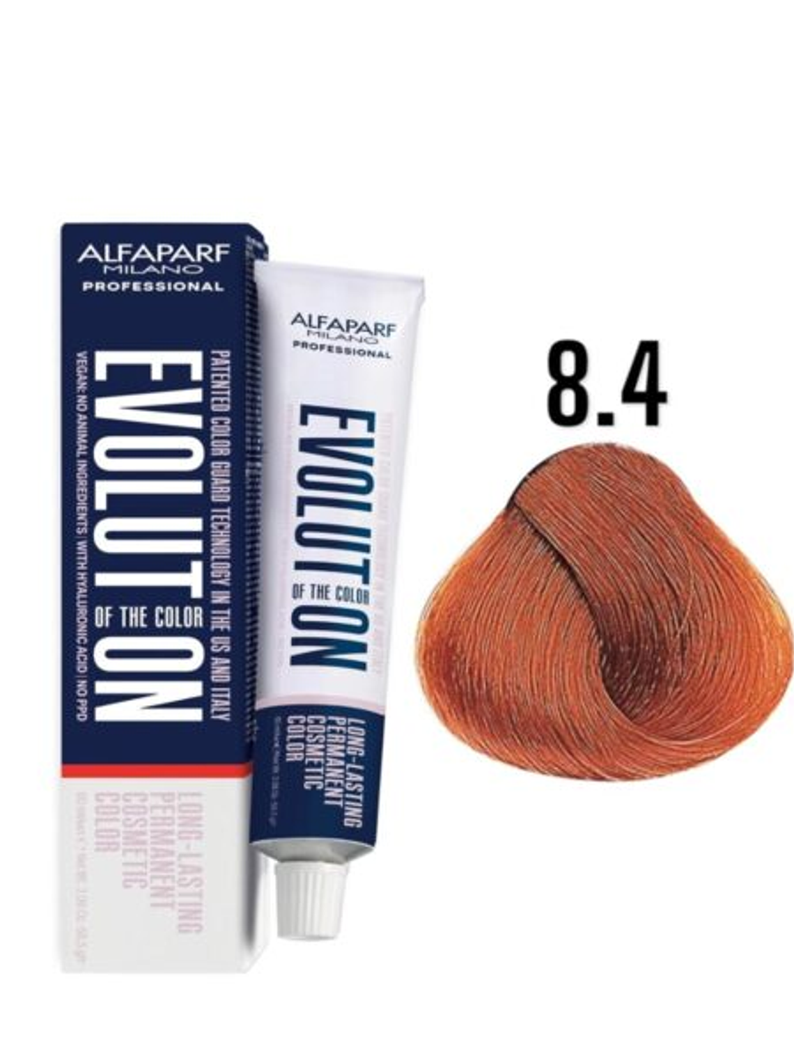 Alfaparf Evolution 8.4 Rubio Claro Cobre Copper 60ml 1