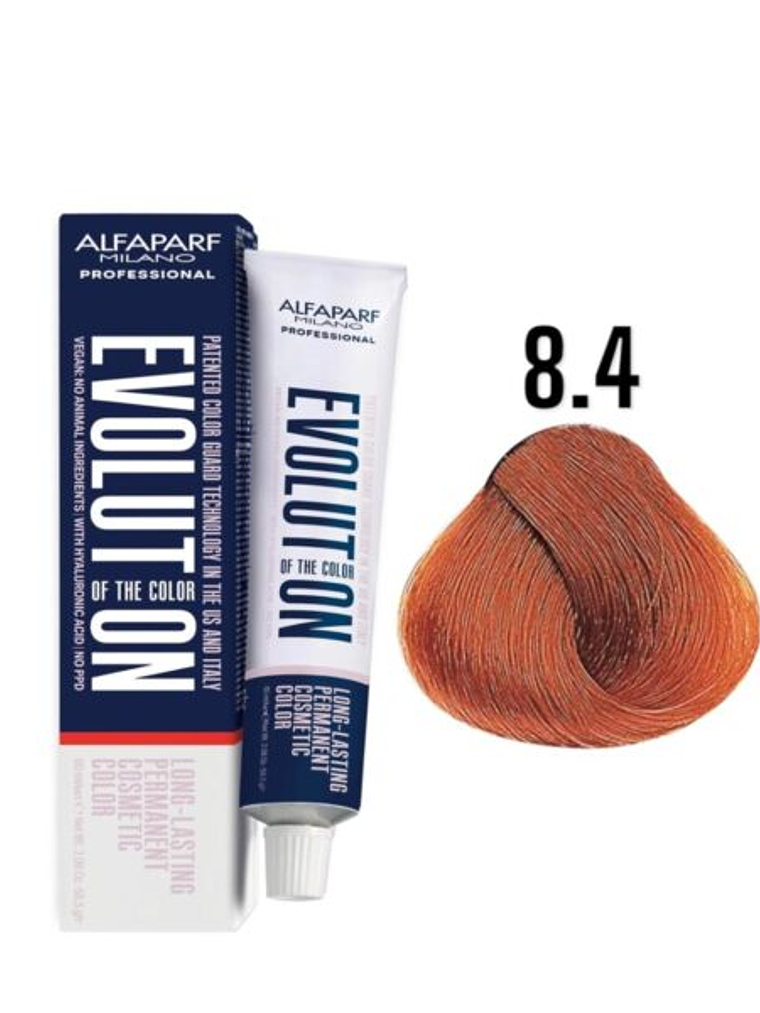 Alfaparf Evolution 8.4 Rubio Claro Cobre Copper 60ml 1