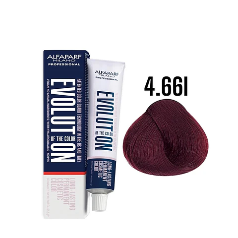 Alfaparf Evolution 4.66I Castaño Medio Rojo Intenso Pure Reds 60 ml