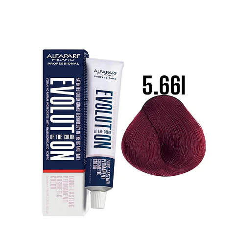 Alfaparf Evolution 5.66I Castaño Claro Rojo Intenso Pure Reds 60 ml