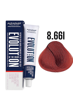 Alfaparf Evolution 8.66I Rubio Claro Rojo Intenso Pure Reds 60 ml