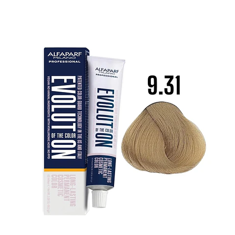 Alfaparf Evolution 10.31 Rubio Extra-Claro Dorado Ceniza Beige 60 ml