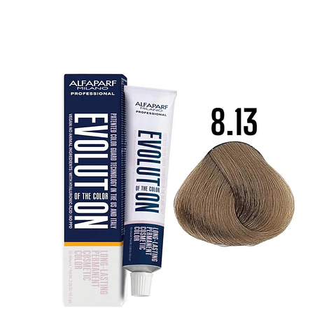 Alfaparf Evolution 8.13 Rubio Claro Ceniza Dorado Sabbia 60 ml