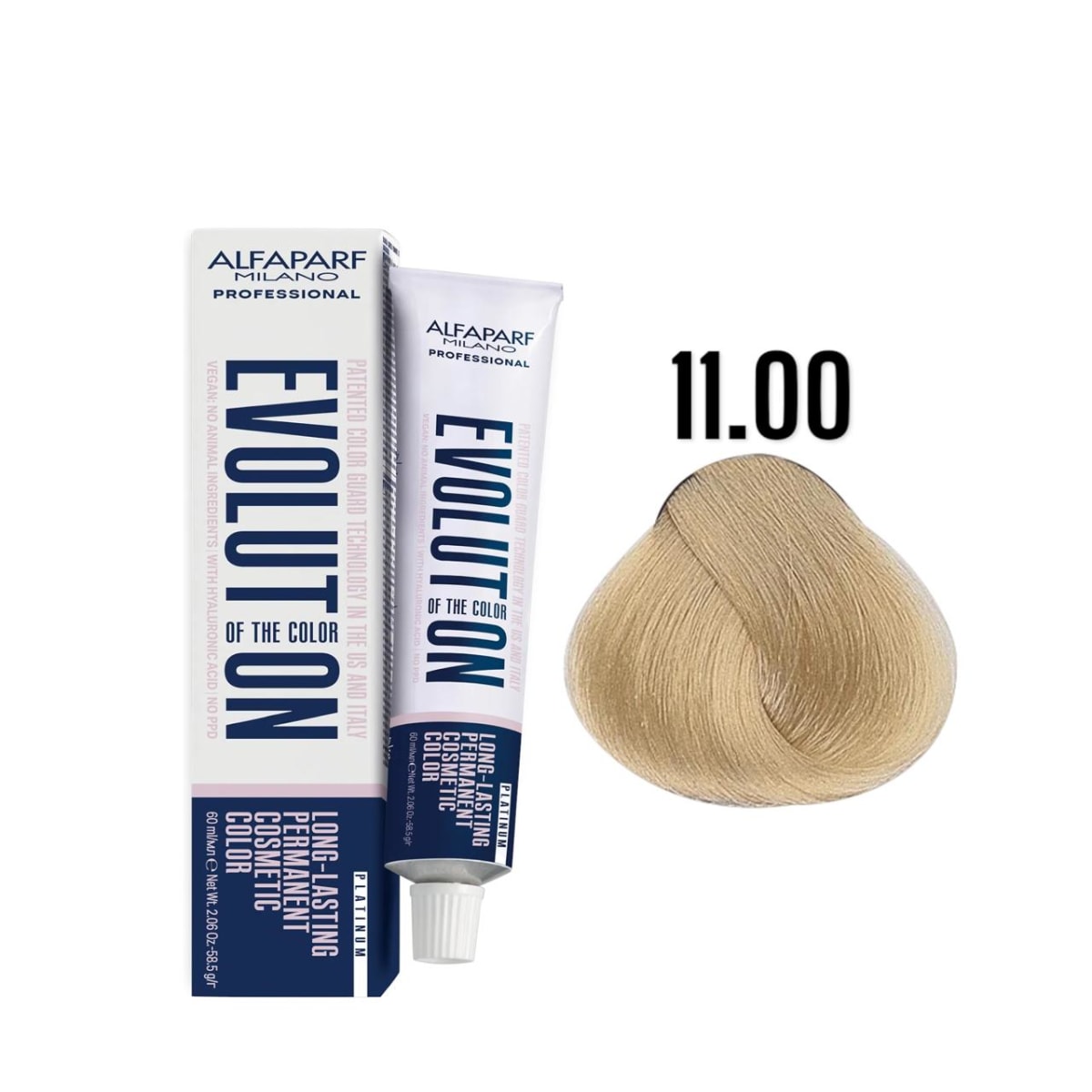 Alfaparf Evolution 11.00 Rubio Platino Platinum 60 ml 1