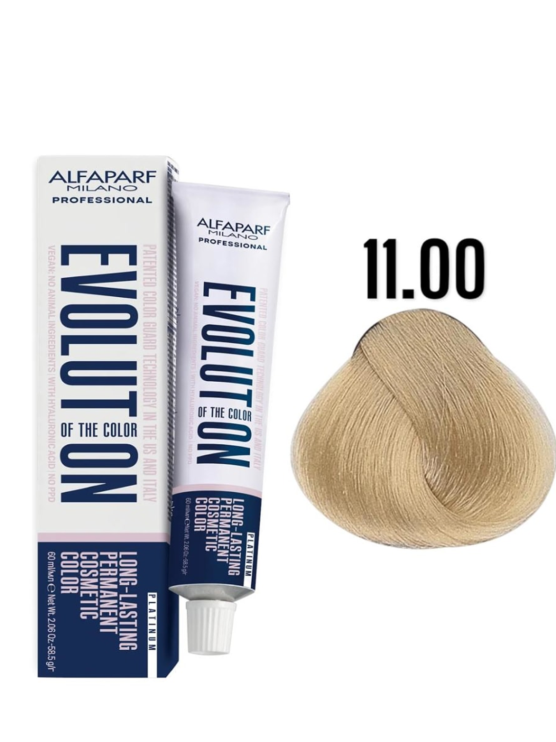 Alfaparf Evolution 11.00 Rubio Platino Platinum 60 ml 1