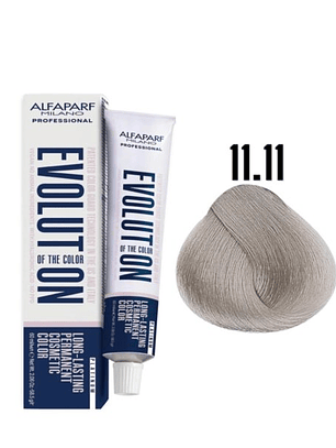 Alfaparf Evolution 11.11 Rubio Platino Ceniza Intenso Platinum 60 ml
