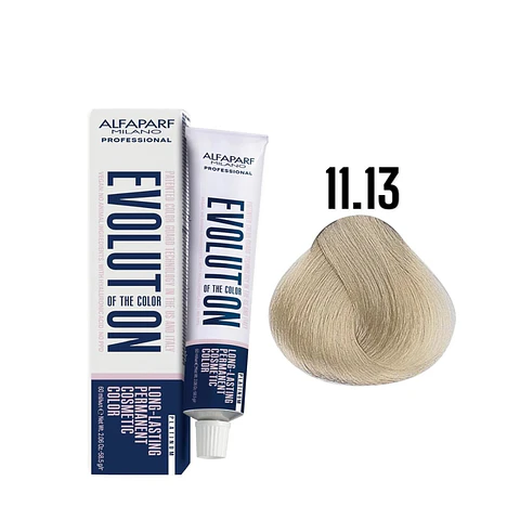 Alfaparf Evolution 11.13 Rubio Platino Ceniza Dorado Platinum 60 ml