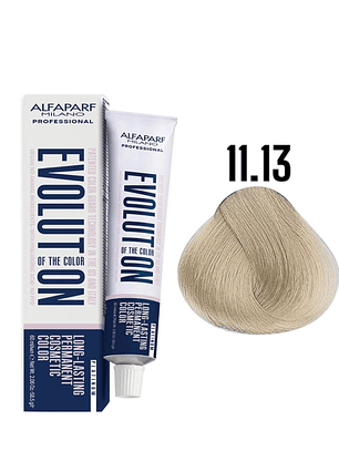 Alfaparf Evolution 11.13 Rubio Platino Ceniza Dorado Platinum 60 ml