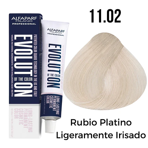 Alfaparf Evolution 11.02 Rubio Platino Puro Irisado 60 ml