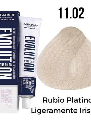 Alfaparf Evolution 11.02 Rubio Platino Puro Irisado 60 ml