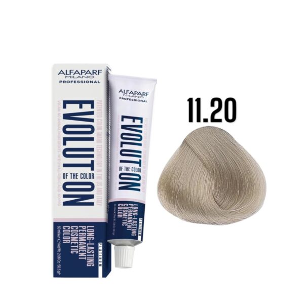 Alfaparf Evolution 11.20 Rubio Platino Irisado Platinum 60 ml 1