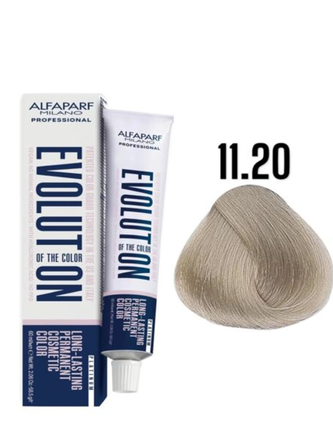 Alfaparf Evolution 11.20 Rubio Platino Irisado Platinum 60 ml 1