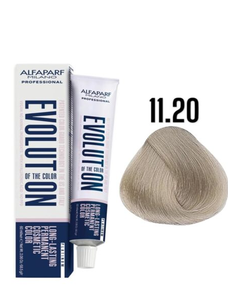 Alfaparf Evolution 11.20 Rubio Platino Irisado Platinum 60 ml 1