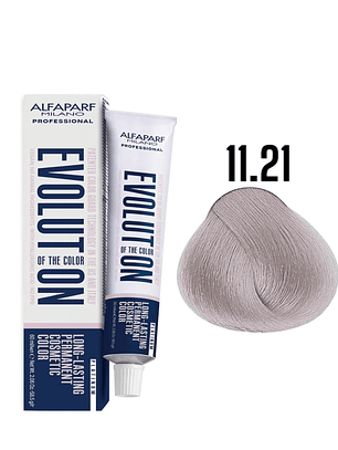 Alfaparf Evolution 11.21 Rubio Platino Irisado Ceniza Platinum 60 ml