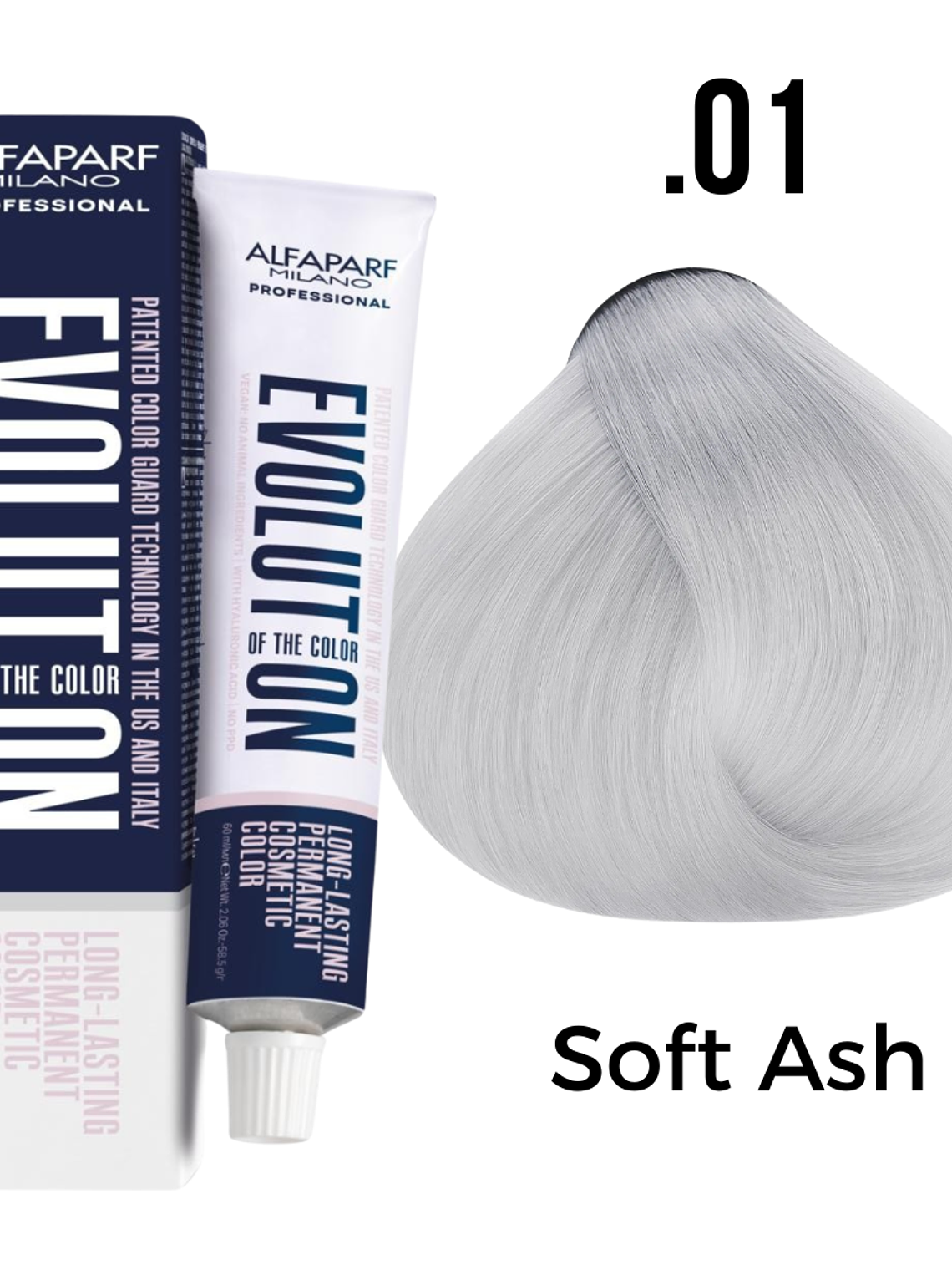 Alfaparf Evolution .01 Ceniza Ligero 60 ml 1