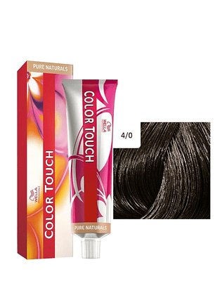 Wella Color Touch 4/0 Castaño Medio 60ml