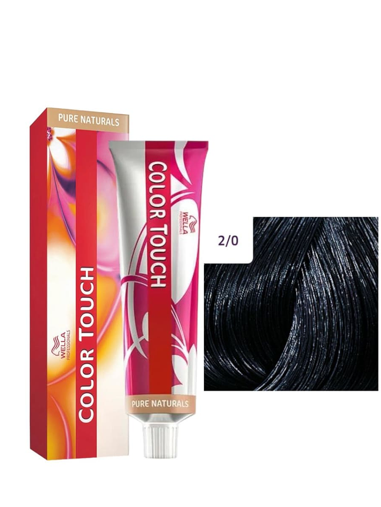 Wella Color Touch 2/0 Negro 60ml 1