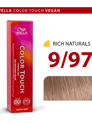Wella Color Touch 9/97 Rubio Cedro Muy Claro 60ml