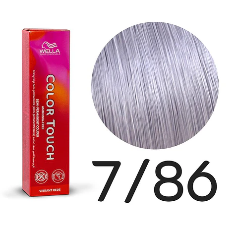 Wella Color Touch 7/86 Rubio Medio Perla Violeta 60ml