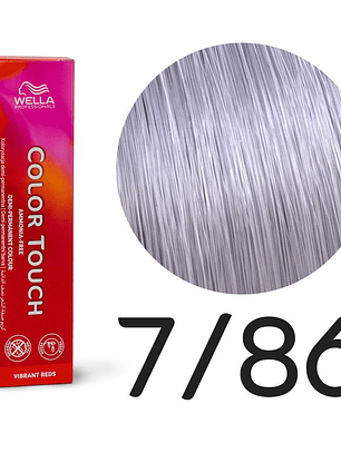 Wella Color Touch 7/86 Rubio Medio Perla Violeta 60ml