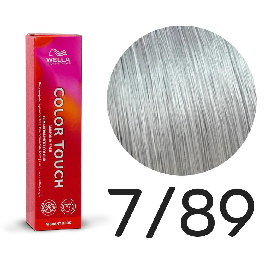 Wella Color Touch 7/89Rubio Medio Perla Ceniza 60ml 1