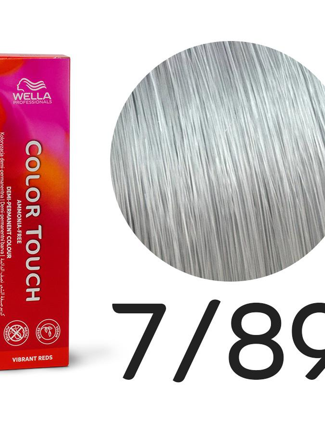 Wella Color Touch 7/89Rubio Medio Perla Ceniza 60ml 1