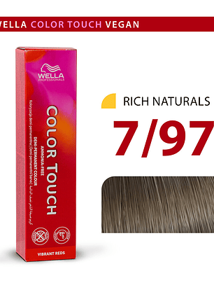 Wella Color Touch 7/97 Rubio Medio Castaño Grafito 60ml