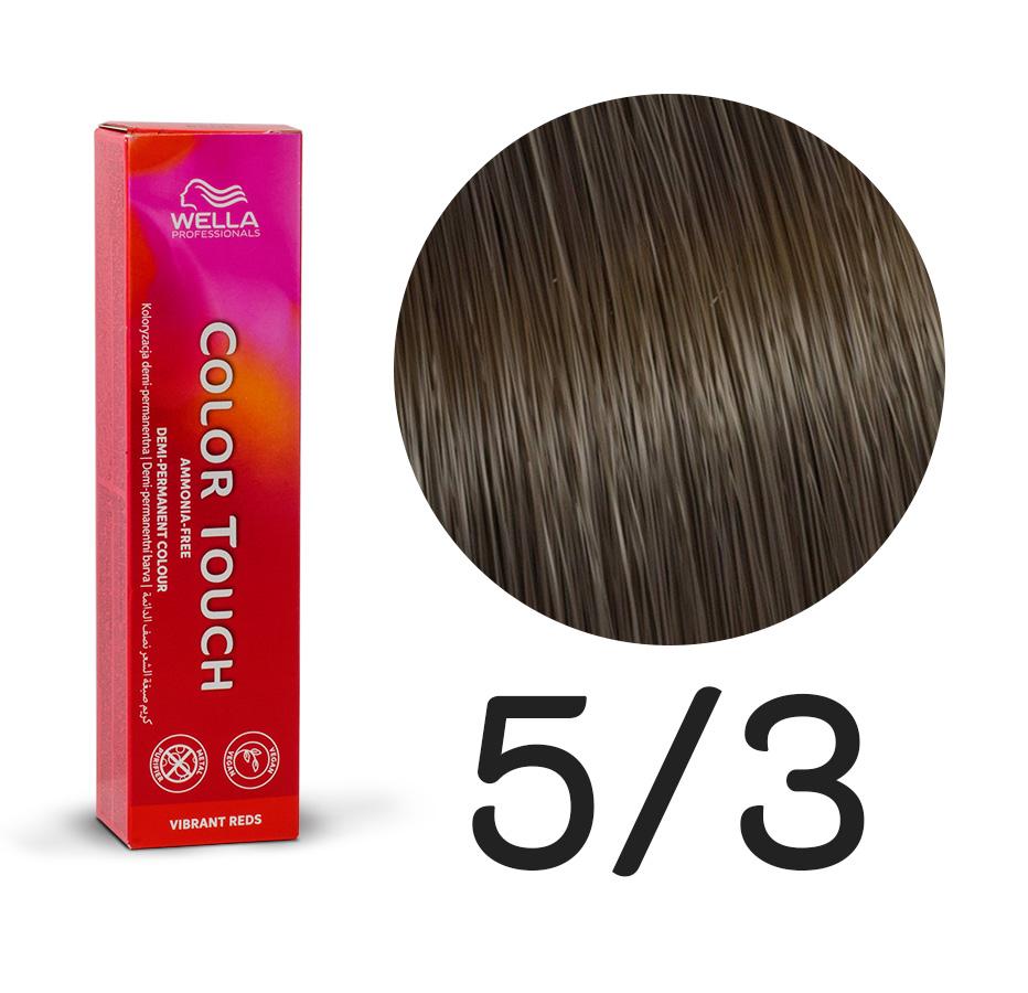 Wella Color Touch 5/3 Castaño Claro Dorado 60ml 1