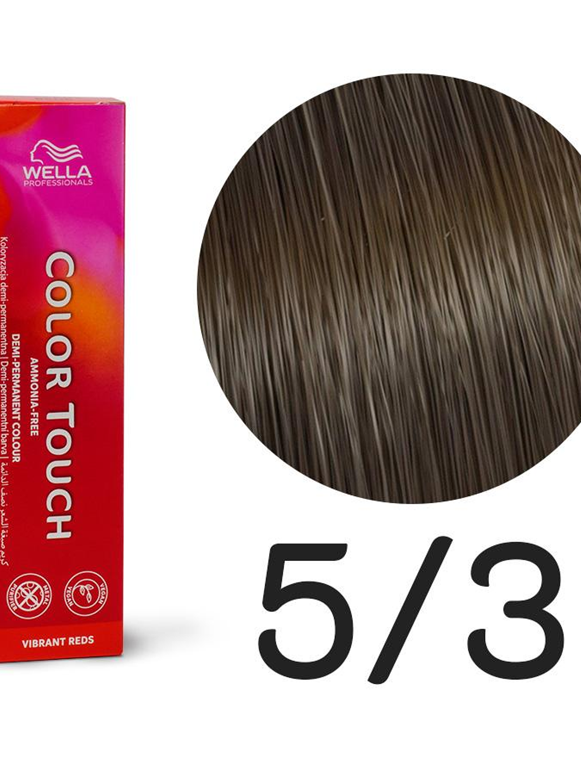 Wella Color Touch 5/3 Castaño Claro Dorado 60ml 1