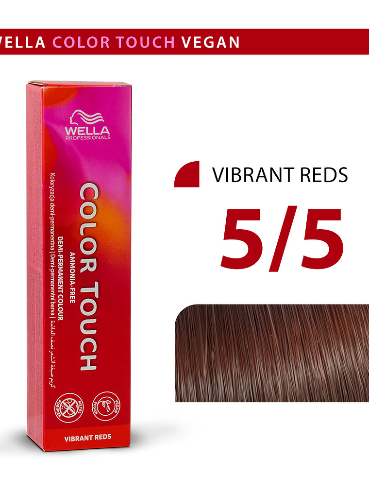 Wella Color Touch 5/5 Castaño Claro Caoba 60ml 1