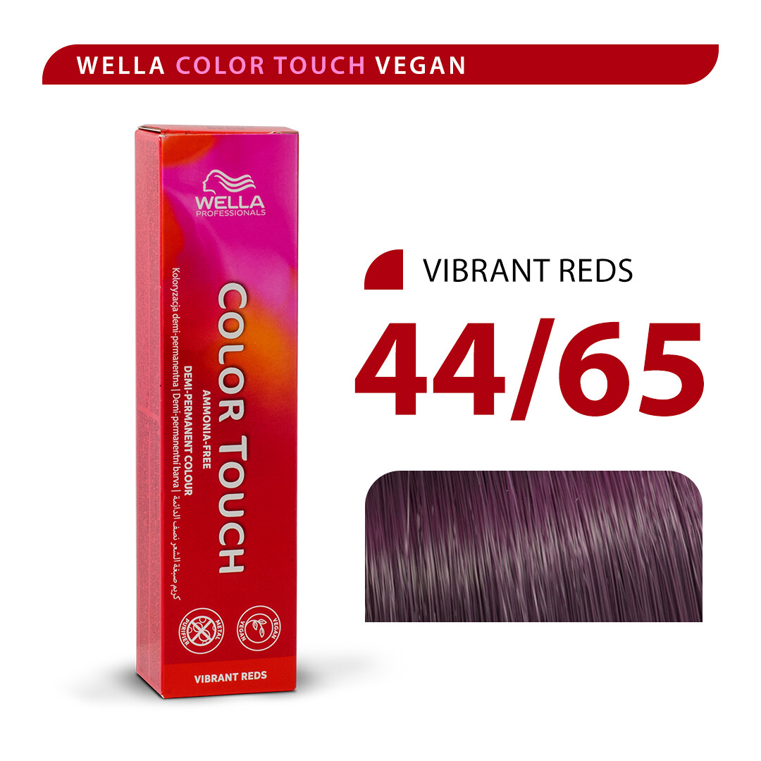 Wella Color Touch 44/65 Castaño Medio Intenso Violeta Caoba 60ml 1
