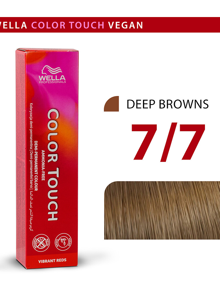 Wella Color Touch 7/7 Rubio Medio Marrón 60ml 1
