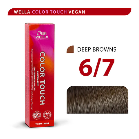 Wella Color Touch 6/7 Rubio Oscuro Marrón 60ml