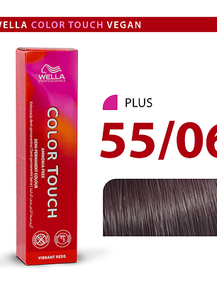Wella Color Touch 55/06 Castaño Claro Intenso Natural Violeta 60ml