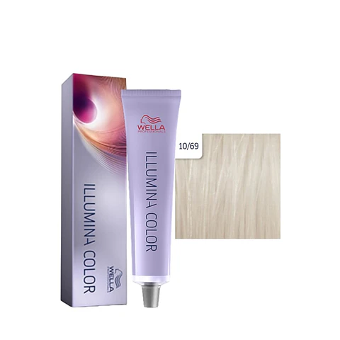 Wella Illumina Color 10/69 Rubio Ultra Claro Violeta Cendré 60ml