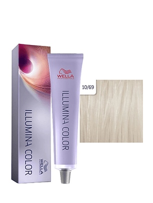 Wella Illumina Color 10/69 Rubio Ultra Claro Violeta Cendré 60ml