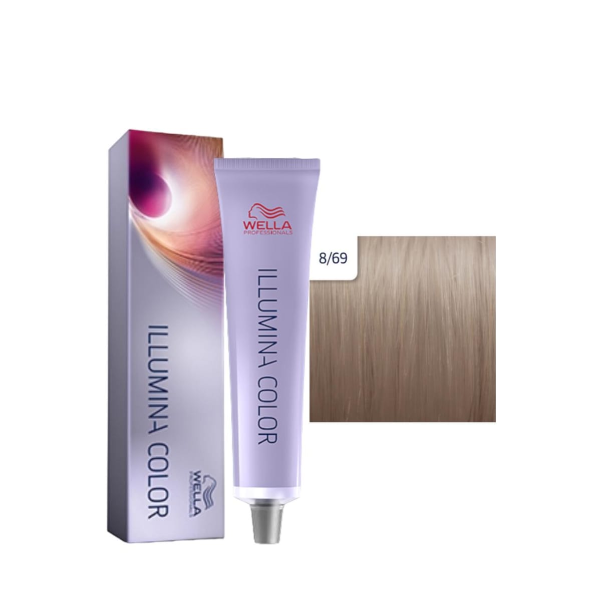 Wella Illumina Color 8/69 Rubio Claro Violeta Cendré 60ml 1