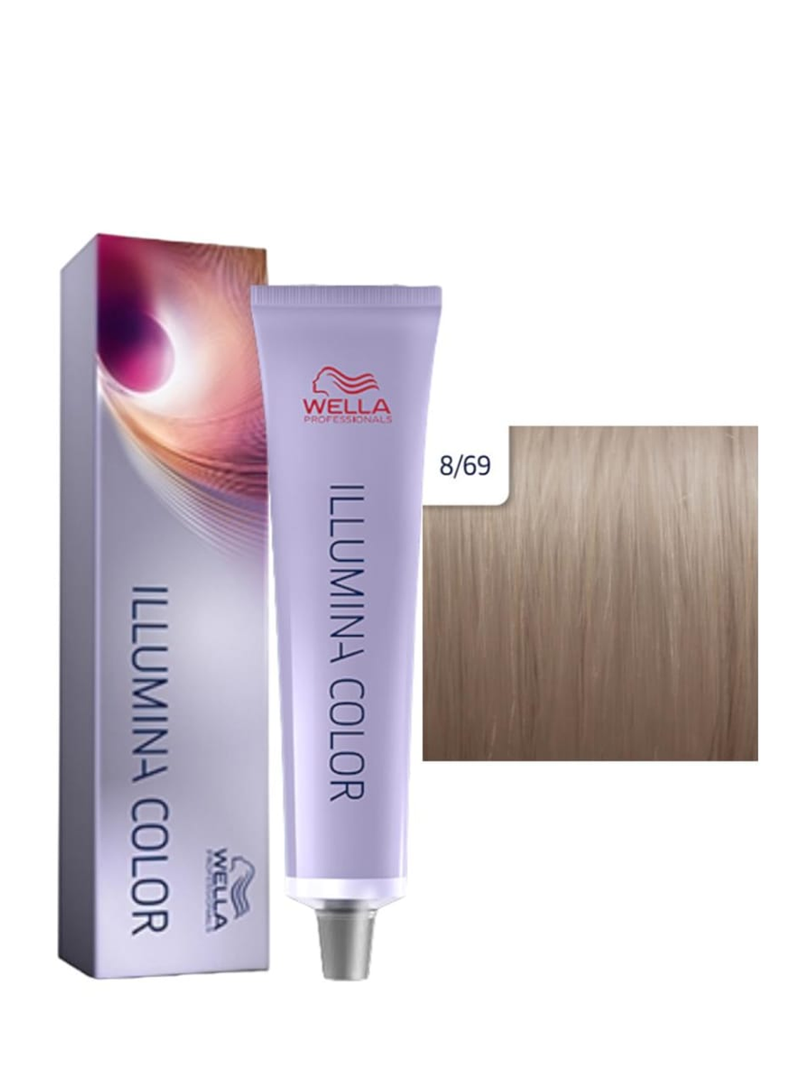 Wella Illumina Color 8/69 Rubio Claro Violeta Cendré 60ml 1