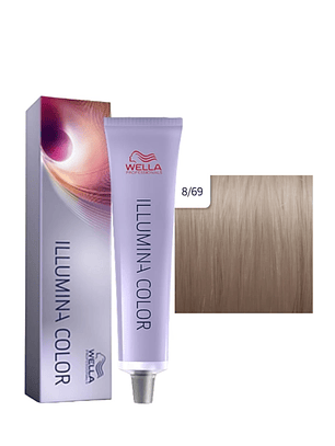 Wella Illumina Color 8/69 Rubio Claro Violeta Cendré 60ml