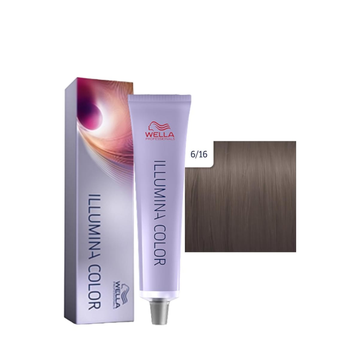 Wella Illumina Color 6/16 Rubio Oscuro Ceniza Violeta 60ml 1
