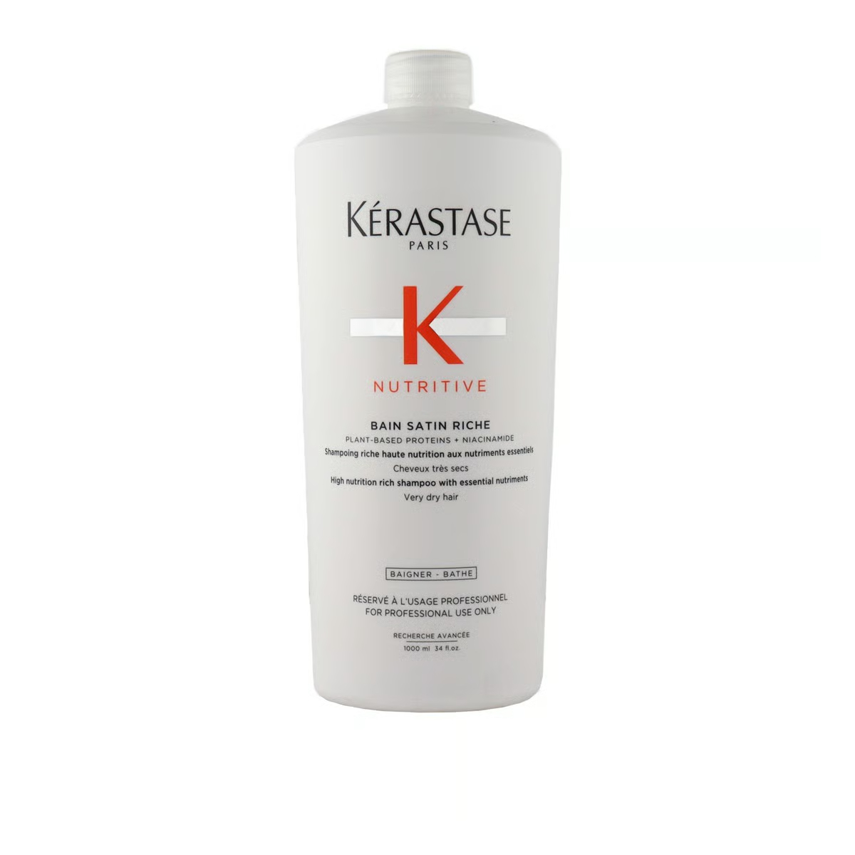 Kérastase Nutritive Bain Satin Riche Shampoo 1000ml 1