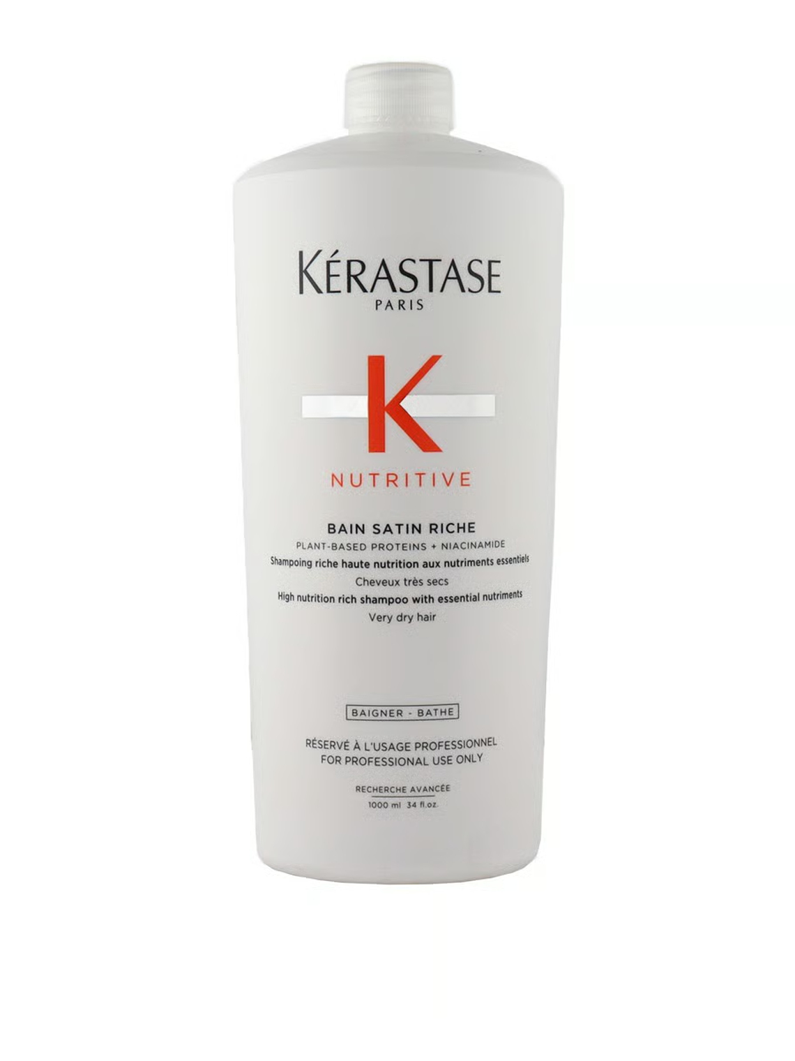 Kérastase Nutritive Bain Satin Riche Shampoo 1000ml 1