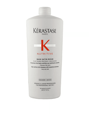 Kérastase Nutritive Bain Satin Riche Shampoo 1000ml