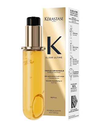 Kérastase Elixir Ultime L'Huile Originale Versatile Beautifying Hair Oil Refill 75ml