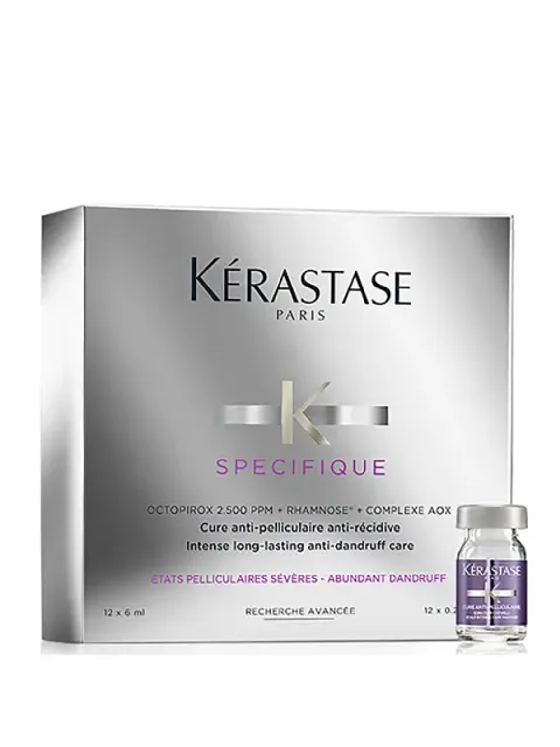Kérastase Spécifique Cure Anti-Pelliculaire (Caja x 12 x 6ml) 1