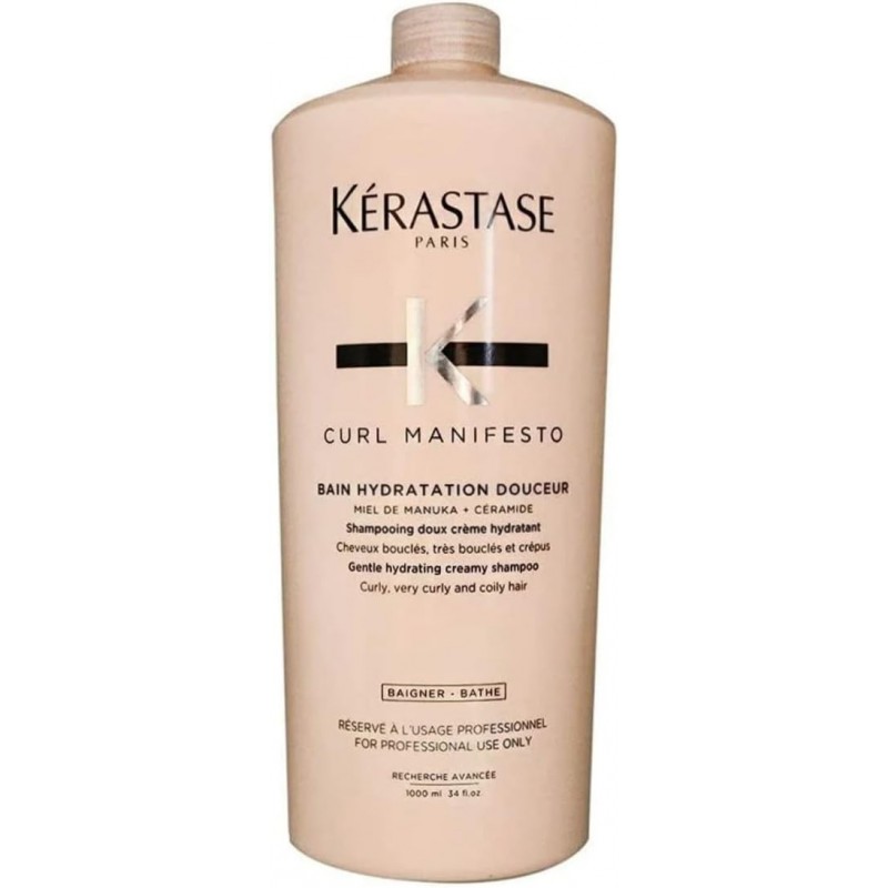 Kérastase Curl Manifesto Bain Hydration Douceur Shampoo 1000ml 1